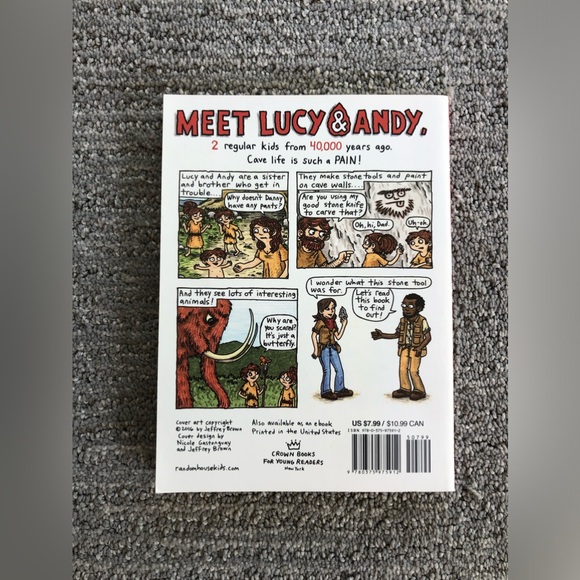 Lucy and Andy Neanderthal by Jeffrey Brown - Picture 2 of 2